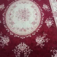 2عدد فرش 12متری زرشکی