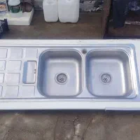 فروش سینک ظرفشویی دو کاسه