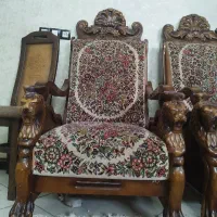 مبل قالی دسته شیری و مبل راحتی تختخواب شو