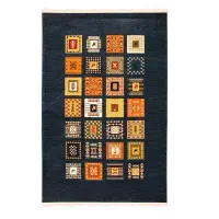 گلیم فرش ساوین طرح مهر (۹ متری)