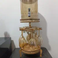 کلمن شیشه ای چرخشی