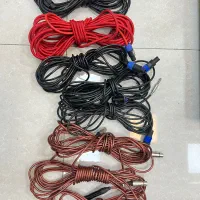 پایه میکروفن و کابل میکروفن و کابل پسیو