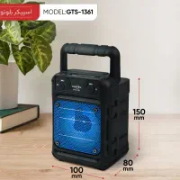 اسپیکر بلوتوثی 3 اینچ تک باند برند Gts تک وعمده