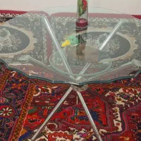 میز شیشه ای|میز و صندلی غذاخوری|تبریز, |دیوار