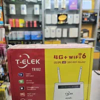 مودم سیمکارتی 4G تلک (T-ELEK) برق و باتری مدل R102