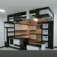 کابینت ام دی اف ممبران انزو|مصالح و تجهیزات ساختمان|جوانرود, |دیوار