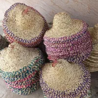 کلاه حصیری تعداد بالا خوش بافت