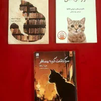 ۳ عدد کتاب ادبیات ژاپن در حد نو برای عاشقان گربه