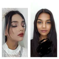 گریم تخصصی عروس،میکاپ های محفلی وشنیون وزلف و...
