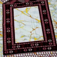 آینه قاب دست بافت