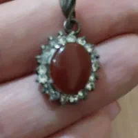 آویز گردنی نقره|بدلیجات|اهواز, زردشت|دیوار