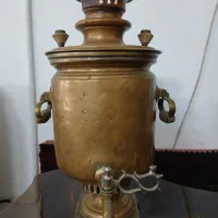 سماورزغالی روسی۱۸۹۷ سماورنفتی ،پریموس پایه ملخی