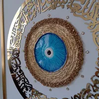 تابلو چشم نظر با حاشیه ون ایکاد