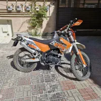 فروش موتور سیکلت تریل  فلات ۲۵۰ طرح ktm چکی|موتورسیکلت|همدان, |دیوار