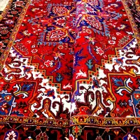 فرش جفت نه متری دستبافت هریس|فرش|هریس, |دیوار