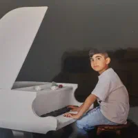 دکور آتلیه یا منزل ، ماکت پیانو از جنس ام دی اف