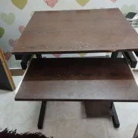 میز کامپیوتر چوبی