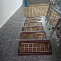 فرش رو پله|فرش|قروه, |دیوار