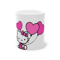 ماگ سرامیکی بیسیک طرح هلوکیتی کیفیت A+