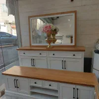 آینه و کنسول ستاره|بوفه، ویترین، کنسول|تهران, شهید رجایی|دیوار