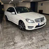 بنز c200 بدون رنگ فول در حد صفر