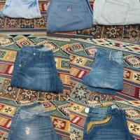 تعدادی شلوار لی وکتان مردانه و زنانه