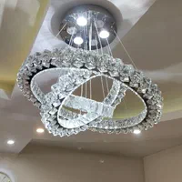 لوستر الماس.کهکشانی ۳طرف کریستال صدف۳۶۴۲.AC light|لوستر و چراغ آویز|تهران, سنگلج (شاپور)|دیوار