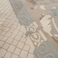 جفت فرش6متری مینیمال تمام نخ بسیار نرم و لطیف جدید|فرش|مشکیندشت, |دیوار