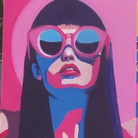 نقاشی روی بوم