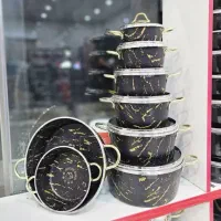 سرویس قابلمه ۱۴ پارچه اکبند(جمع کردن مغازه)|ظروف پختوپز|سنندج, |دیوار