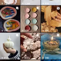 شمع پاییزی|صنایع دستی و سایر لوازم تزئینی|مشهد, کوی المهدی|دیوار