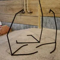 سه عدد استند پایه گلدان