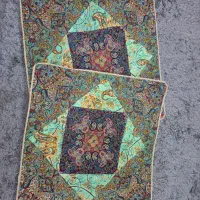 کوسن ترمه کاملا نو|صنایع دستی و سایر لوازم تزئینی|مشهد, شهرک لشکر (شهرک غرب)|دیوار