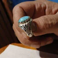انگشتر فیروزه قدیمی|جواهرات|مشهد, نوغان|دیوار