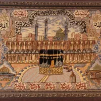 تابلو فرش دستباف کعبه