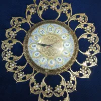 ساعت دیواری برنز برنزی