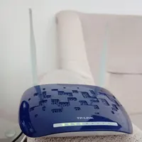 مودم وای فای دار دو آنتنه TP-LINK درحدنو /ADSL|مودم و تجهیزات شبکه|تهران, امامزاده حسن(ع)|دیوار