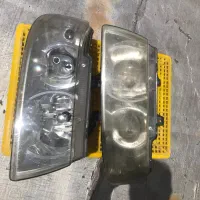 جفت چراغ جلو سمند و بلبرینگ جلو و زنجیر چرخ نو