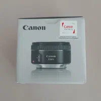 لنز 50mm کنون f1.8|دوربین عکاسی و فیلم‌برداری|مشهد, تربیت (صدف)|دیوار