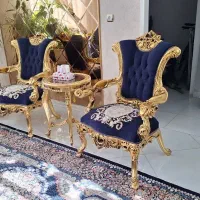 مبل ۷نفره تمیز چوب راش در حد نو|مبلمان خانگی و میز عسلی|شاندیز, |دیوار