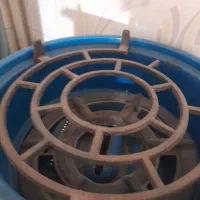 چراغ سه فیتیله ای و والر|کلکسیون اشیاء عتیقه|قم, چهار مردان|دیوار