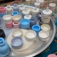 فروش سنگ مصنوعی قندان، جا شمعی،جا سیگاری|صنایع دستی و سایر لوازم تزئینی|صدرا-فارس, |دیوار