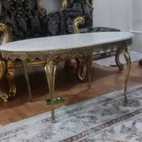 میز جلو مبلی برنجی