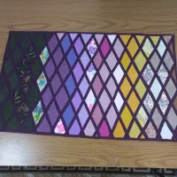 پادری تکه دوزی کار دست