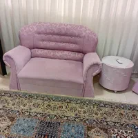 مبل راحتی هفت نفره همراه با دوعدد پاف|مبلمان خانگی و میز عسلی|شهرکرد, |دیوار