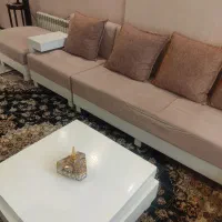 مبل راحتی ال ۷ نفره با ۶ صندلی ناهارخوری