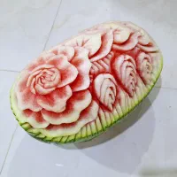 حکاکی هندوانه و میوه آرایی