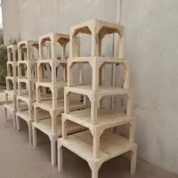 کرسی چوبی بلوکچیه‌ای سفارشی با بالاترین کیفیت|بخاری، هیتر، شومینه|تهران, شهرک ولیعصر جنوبی|دیوار