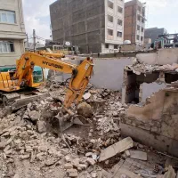 تخریب و خاکبرداری ساختمان خریدار تمام آهن آلات