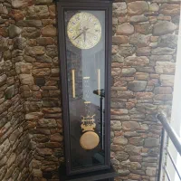 ساعت ایستاده جنس چوب